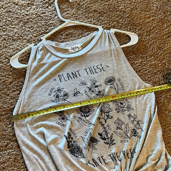 “Plant these, save the bees!” Soft tank - small - Picture 9 of 10